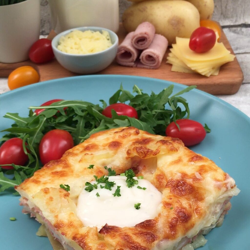 Gratin dauphinois shots