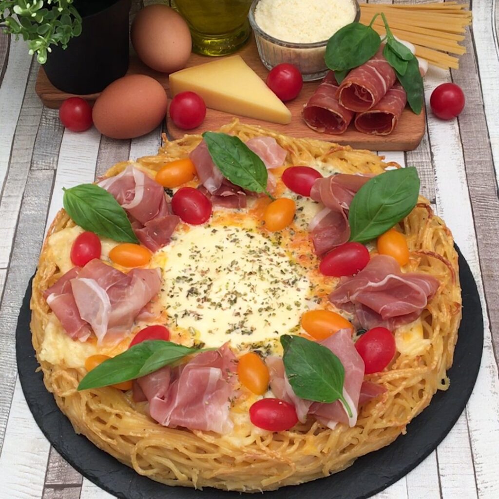Pizza pasta 4 fromages
