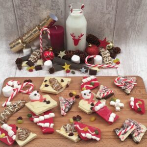 DIY Holiday Chocolate Bars