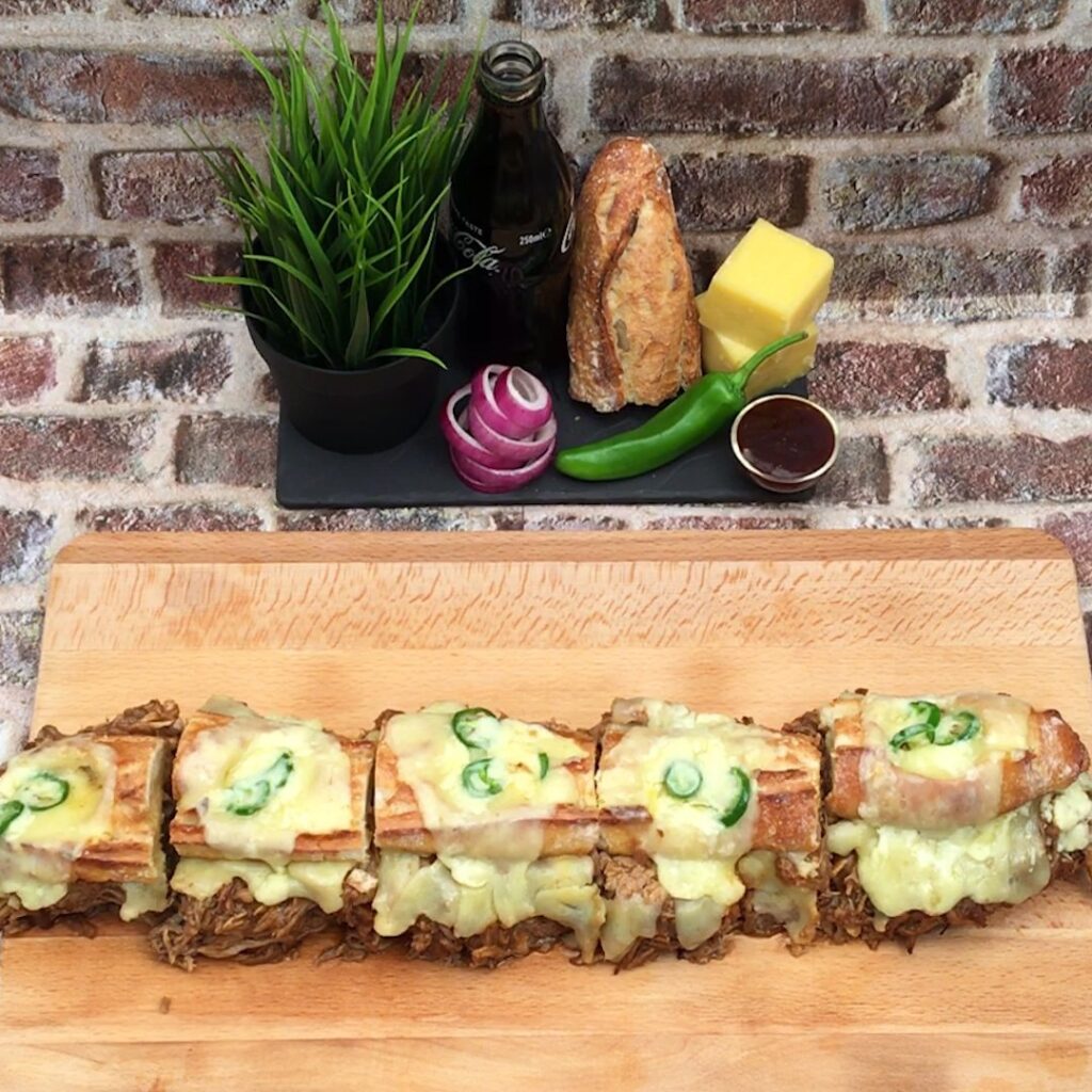 Sándwich de pulled pork