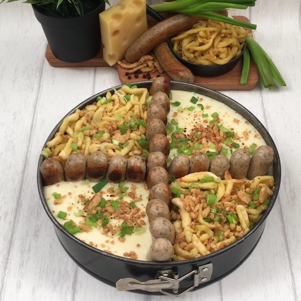 Käsespätzle-Torte