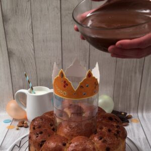 La brioche des Rois aux pépites de chocolat La brioche des Rois aux pépites de chocolat