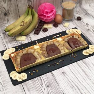 Tarte choco-banane