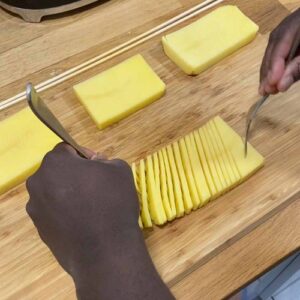 Patatine fritte alla fontina