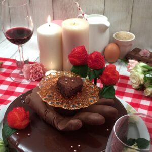 Le gâteau main d&rsquo;amour