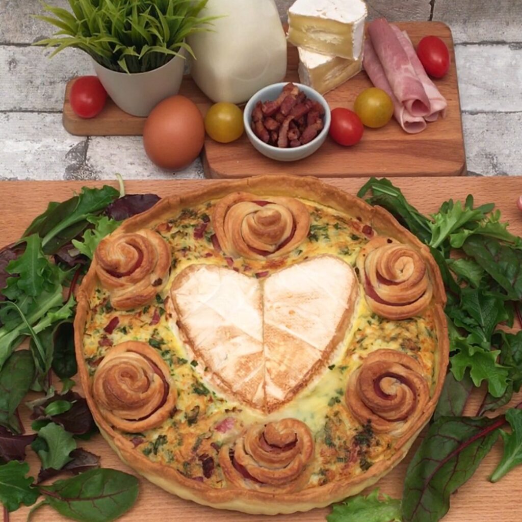 Quiche di San Valentino