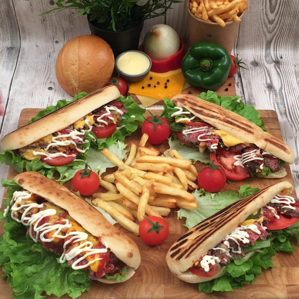 Le kebab burger