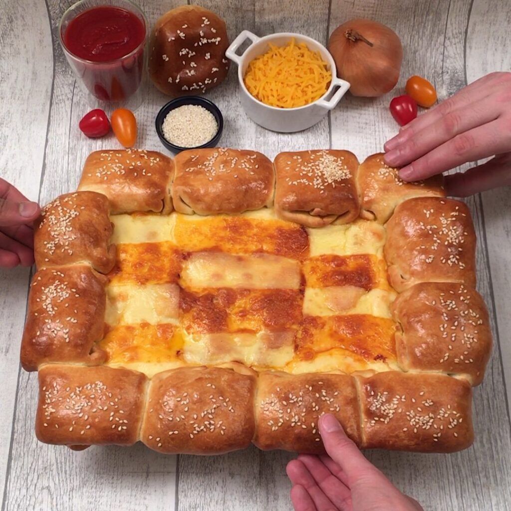 Lasagnes burger