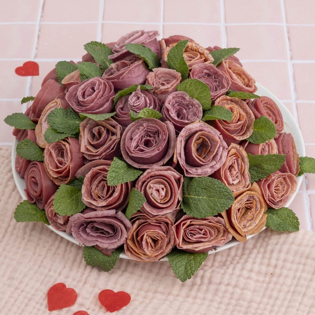 Le bouquet de crêpes