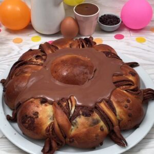 La brioche au chocolat