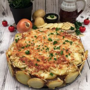 La tarte de pommes de terre