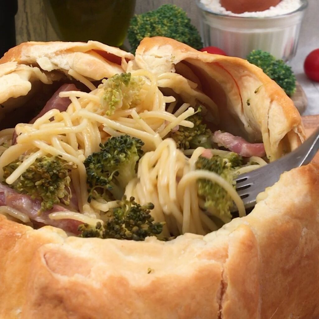 Carbonara Broccoli Bowls