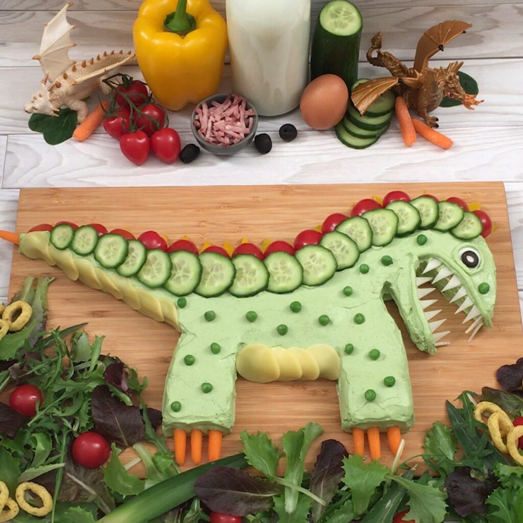 Dino cake!
