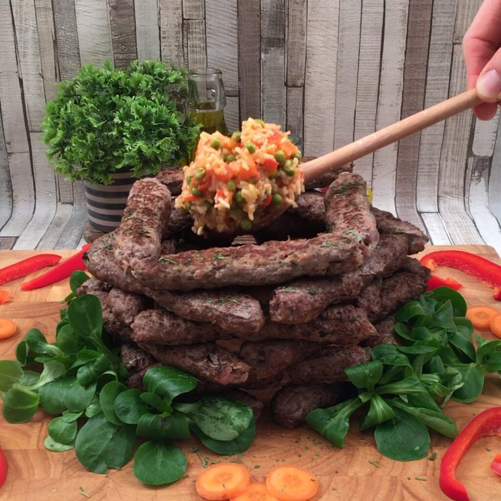 Brochetas caseras