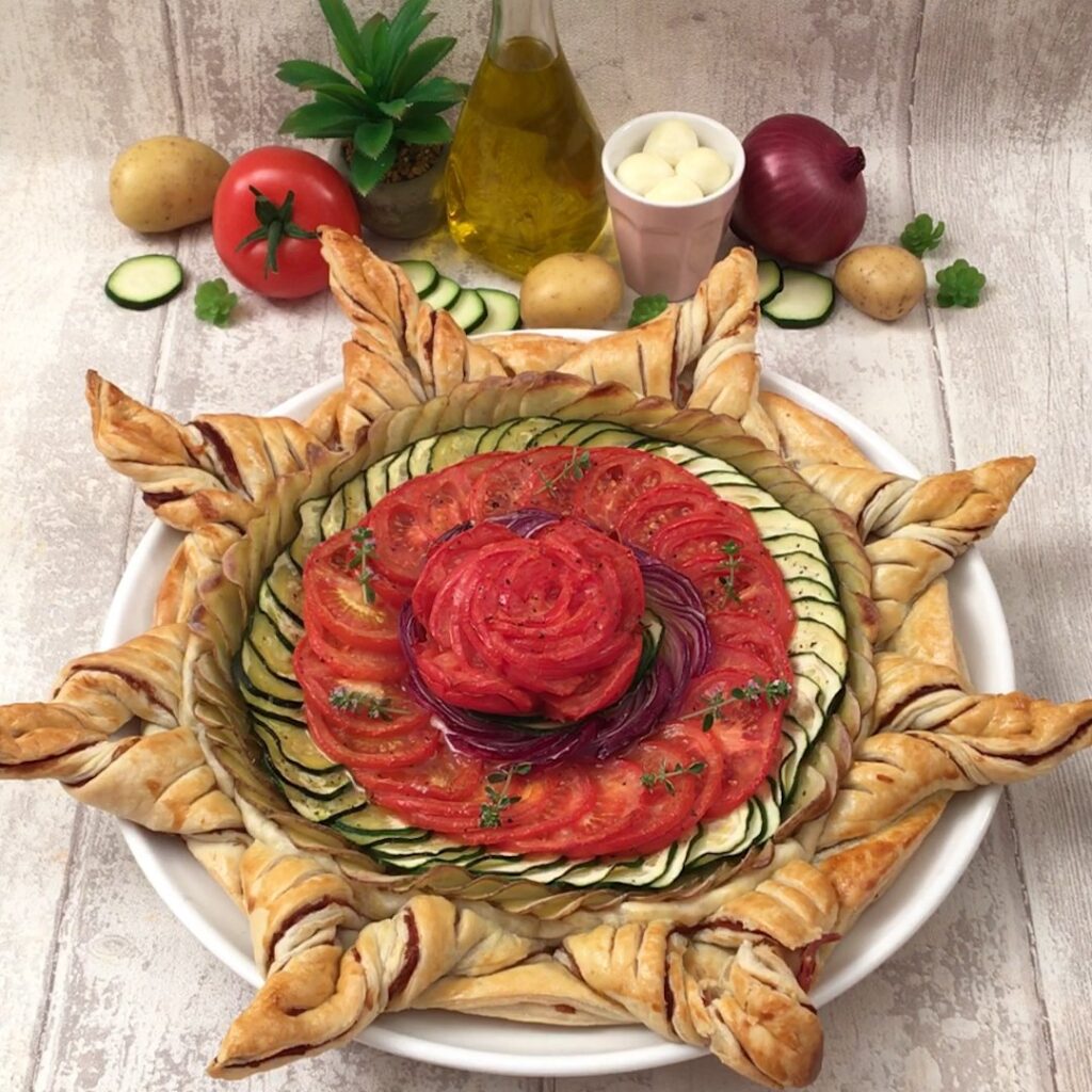 Tarte ratatouille