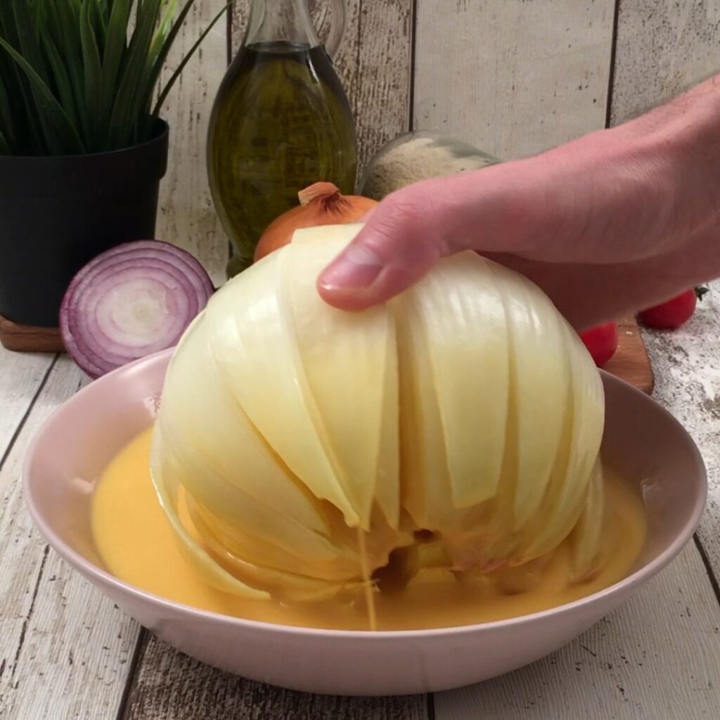 Super cebola frita