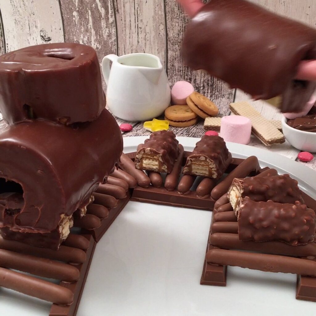 La locomotiva di cioccolato