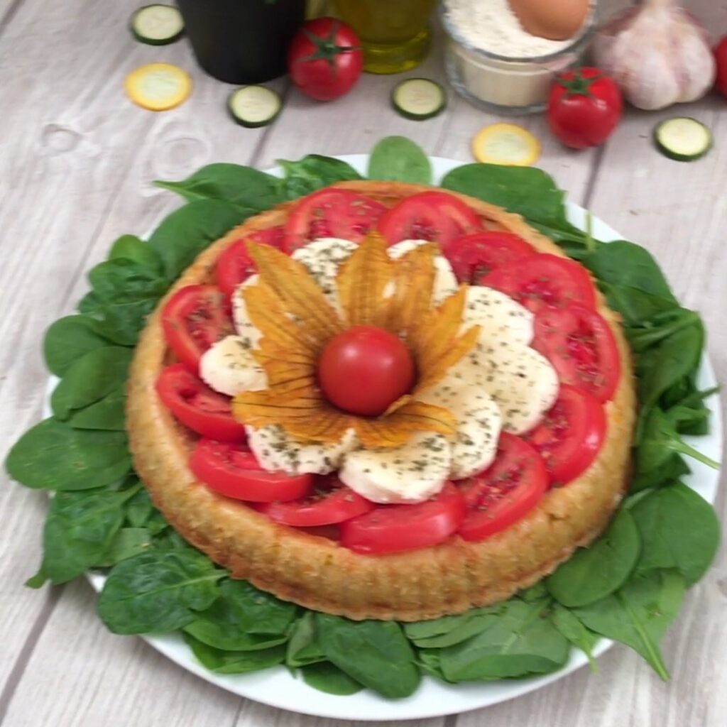 Torta fior di zucca