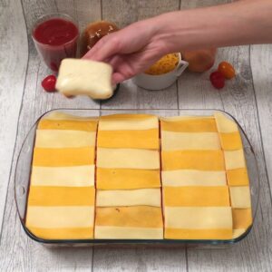 Layered Burger Pasta