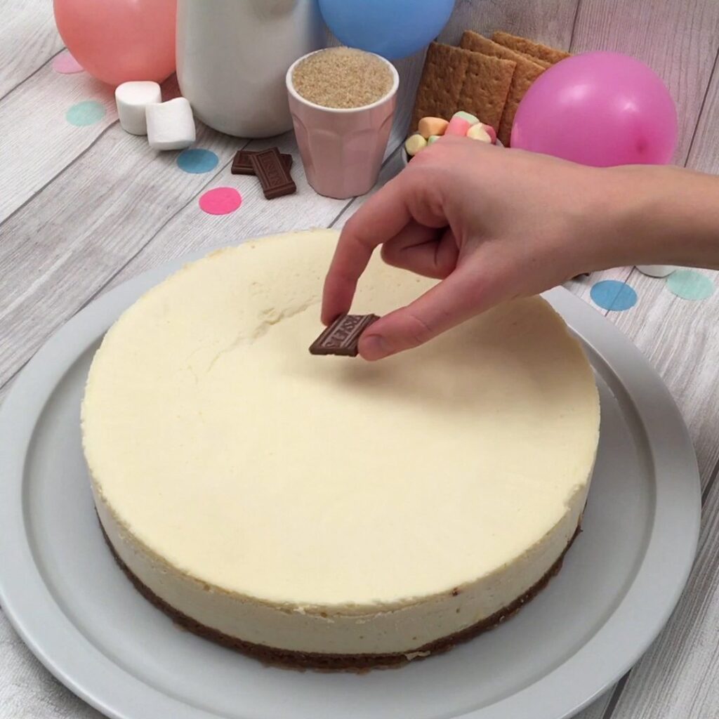 Cheesecake mosaico