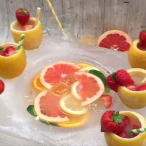 Boozy lemons