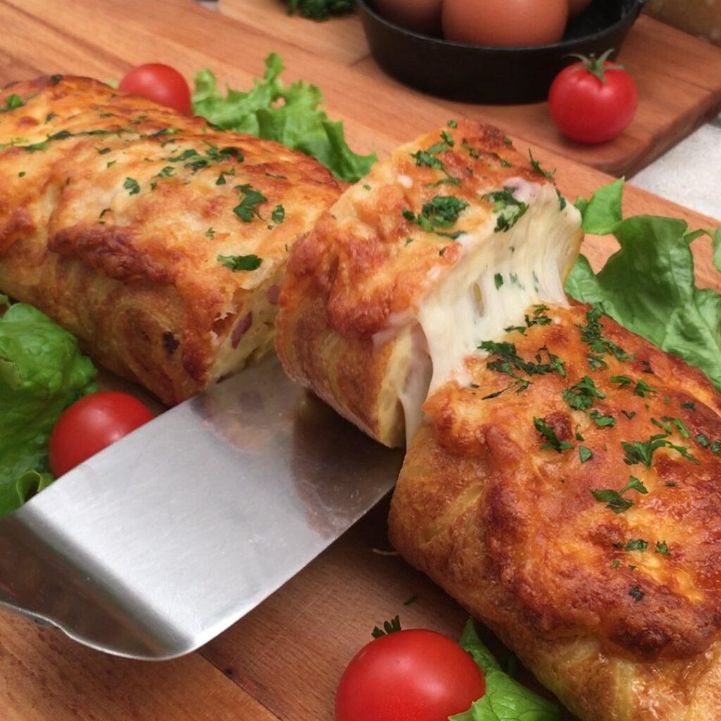 Spaghetti Omelet