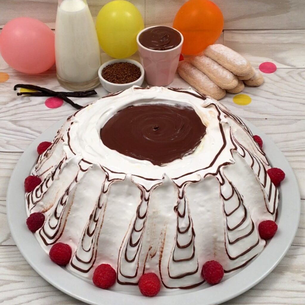 Tiramisu mit Eis-Herz