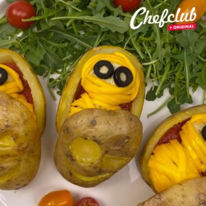 Sarcofago di patate ripiene