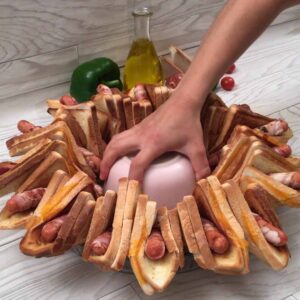 Grilled Cheese Chili Dogs