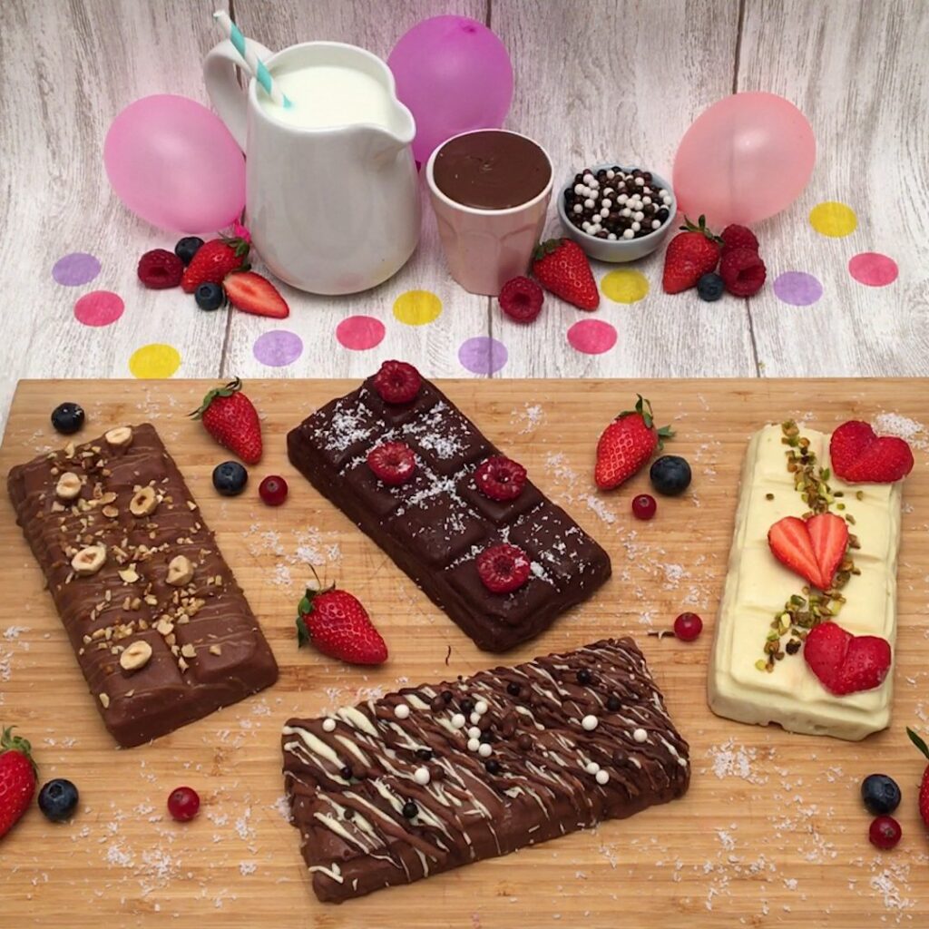 Glaces express tablettes de chocolat