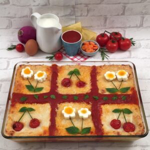 Lasagne im Sommerlook