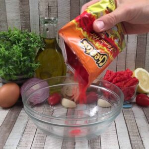 Flamin’ Hot Cheetos Fried Shrimp