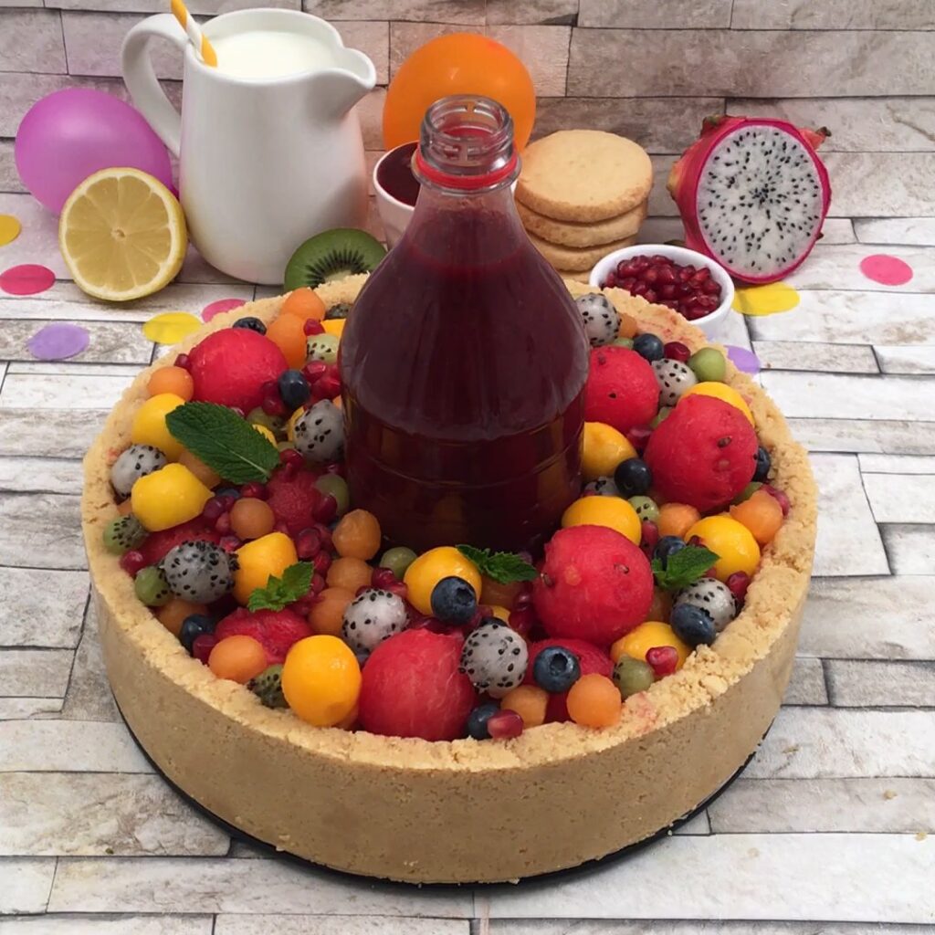 Tarte avalanche fruitée