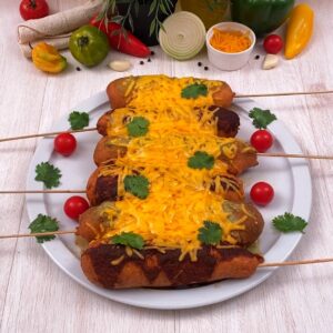 Enchilada Corn Dogs