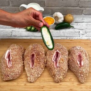Petti di pollo ripieni