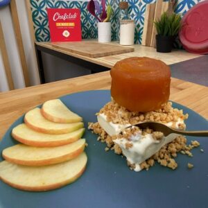 Crumble tatin