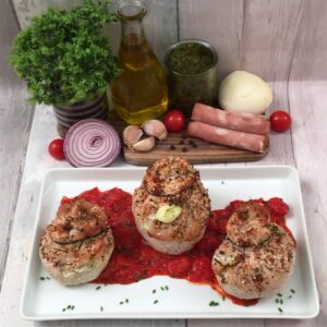 Gefüllte Hähnchenfilets