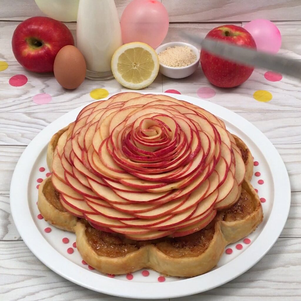 Floritarta de manzana