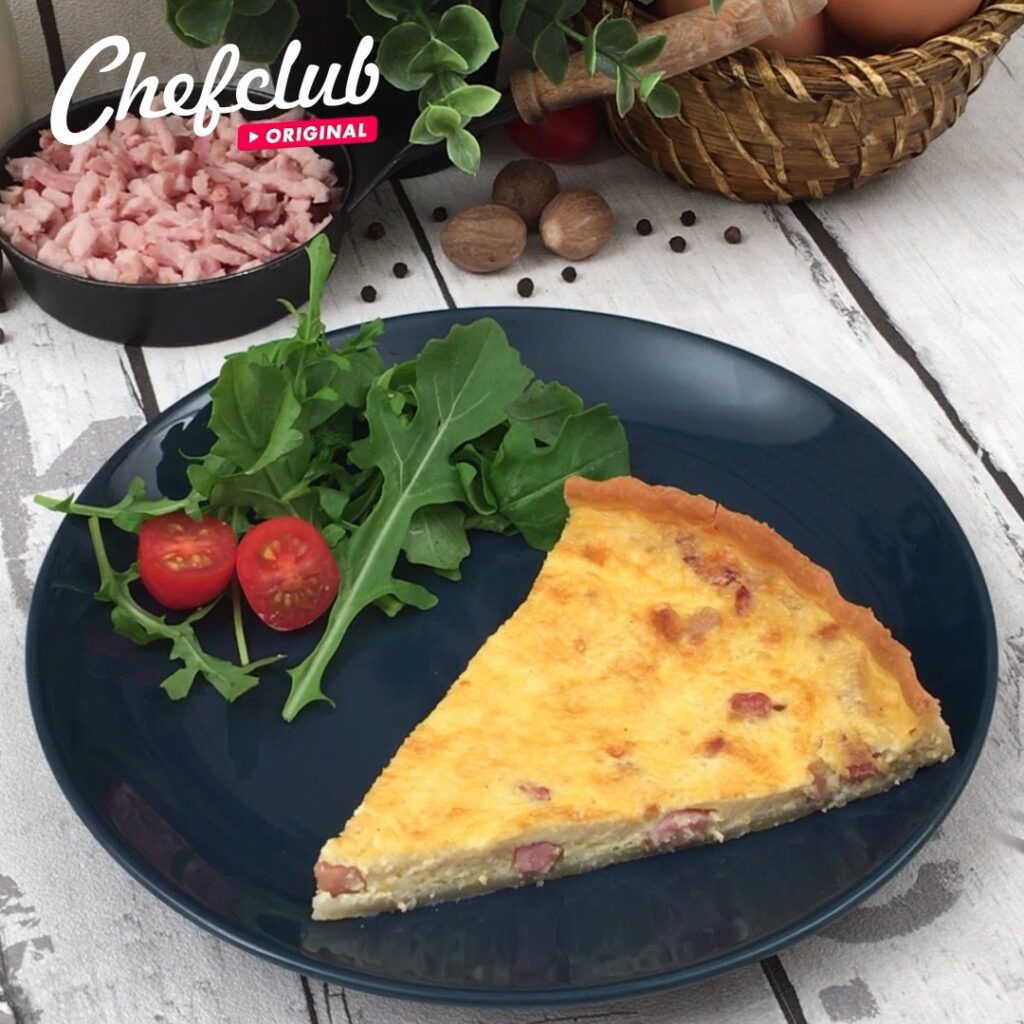 La quiche lorraine comme dans le grand-est