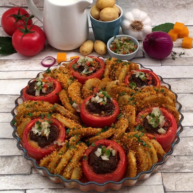 Tomates farcies express à la mexicaine Tomates farcies express à la mexicaine