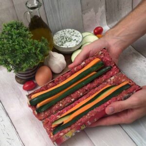Selbstgemachte Hack-Presse