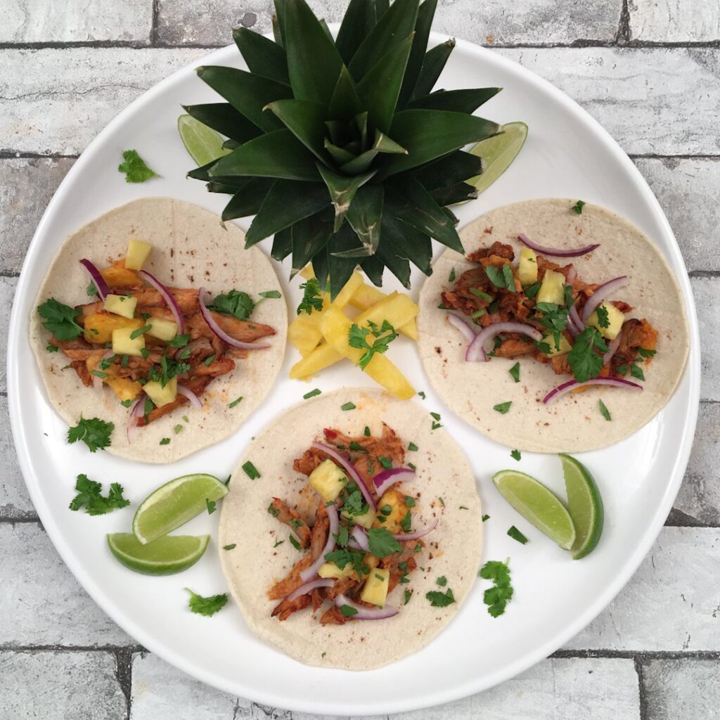 Tacos al pastor caseros!