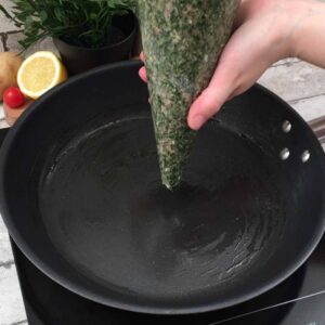 Kartoffelkuchen mit Hackfleisch-Spirale