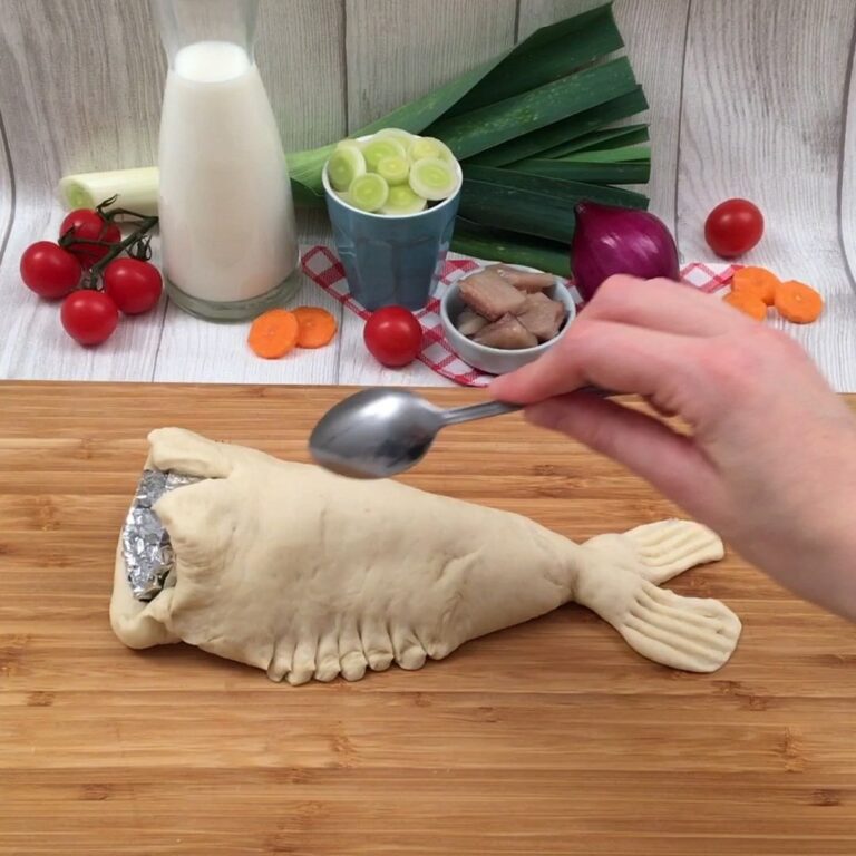 Hausgemachte Fischbrötchen