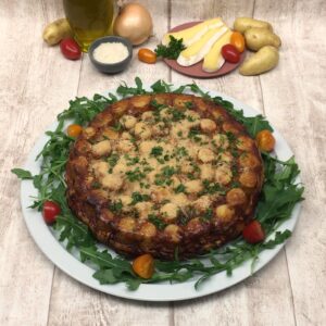 Tarte tatin reblochon