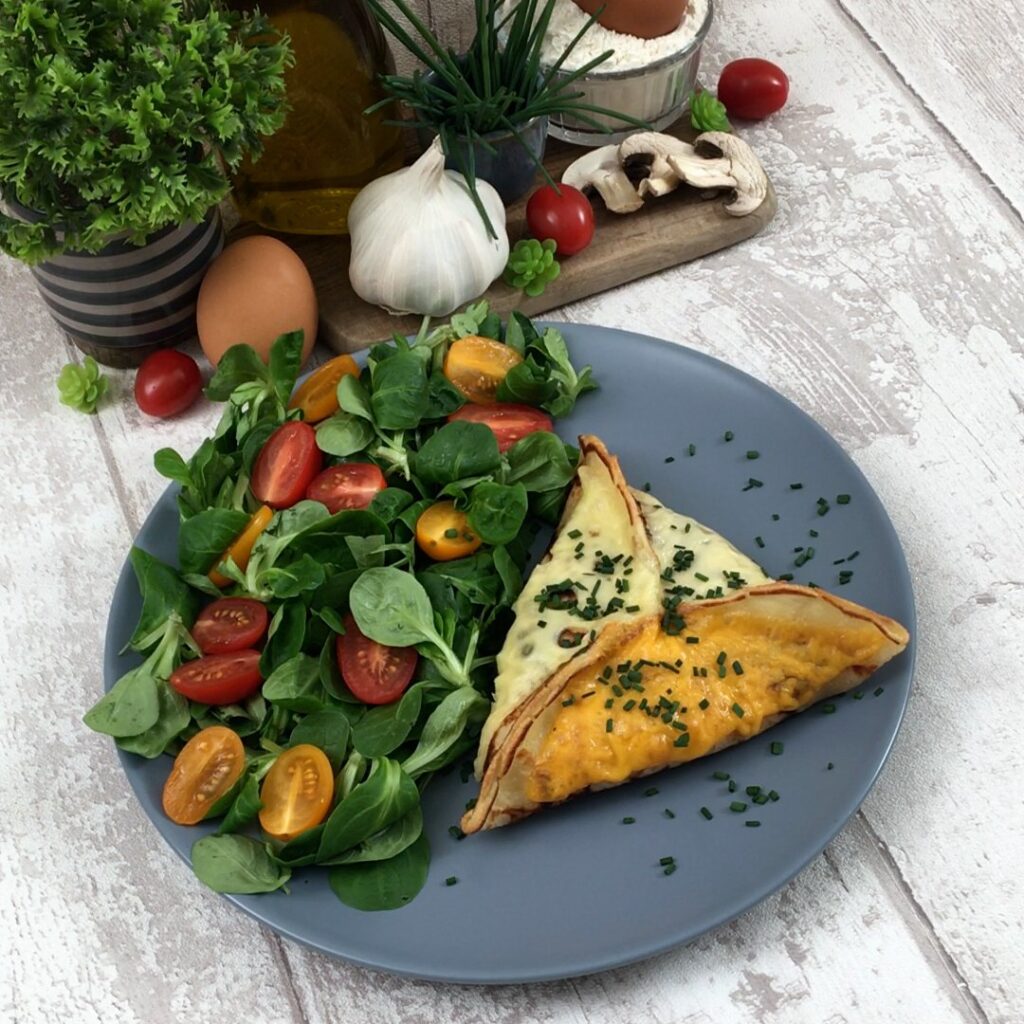 Les crêpes samoussas