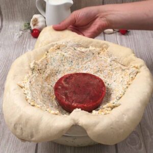 Pizza inflada!