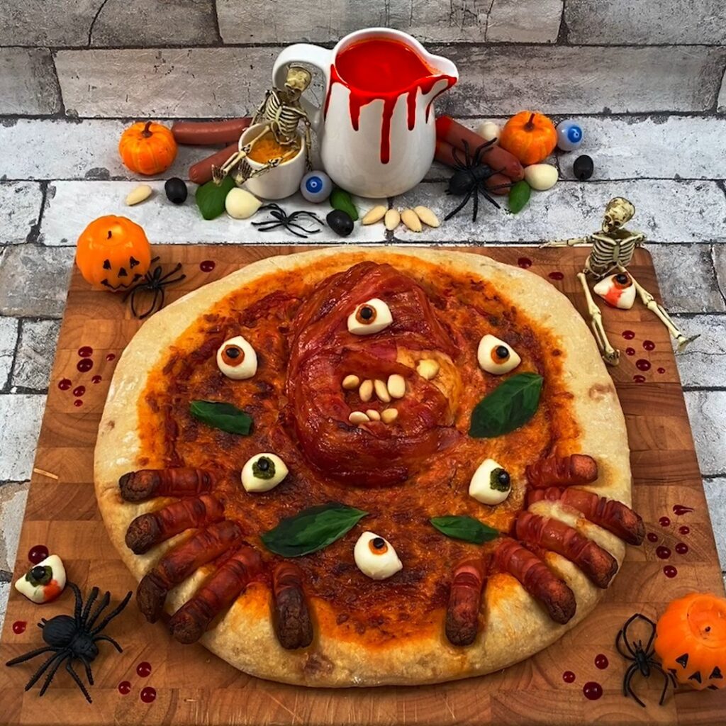 Halloween-Pizza!