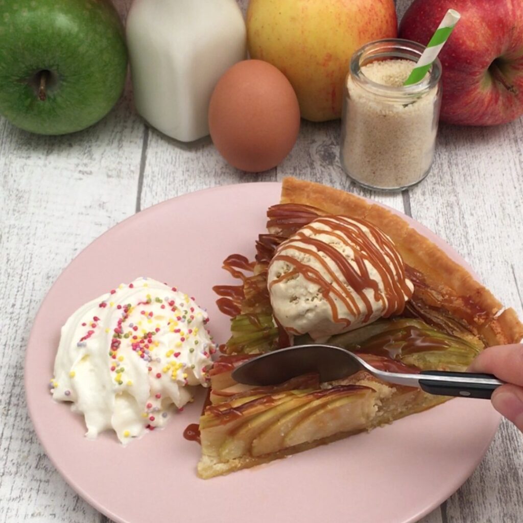 Apfel-Tarte deluxe