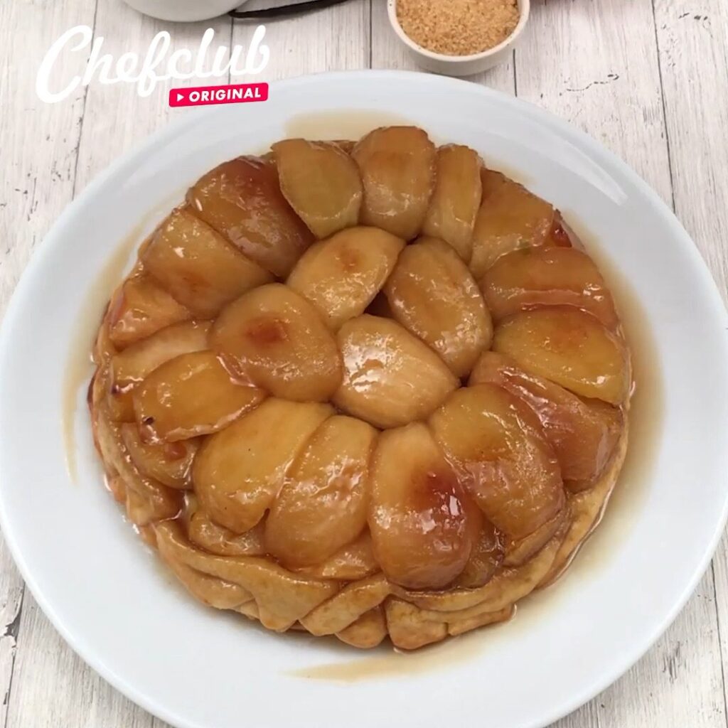 La tarte tatin comme au goûter